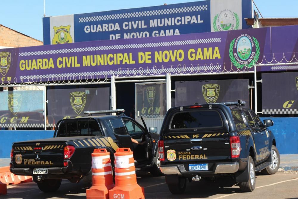 Guarda Municipal De Novo Gama Elogiada Pela Pol Cia Federal