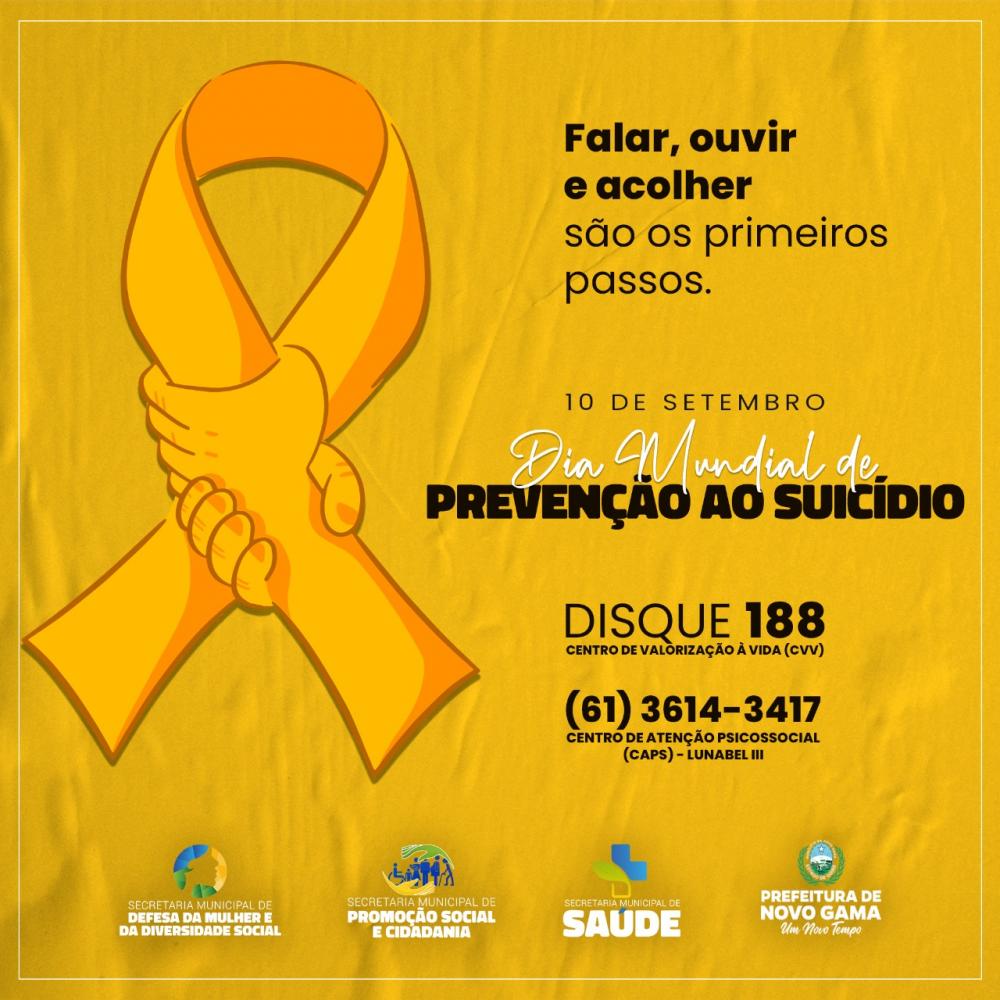 Blog do Jacob: 10 de setembro - Dia Mundial de Prevenção do Suicídio